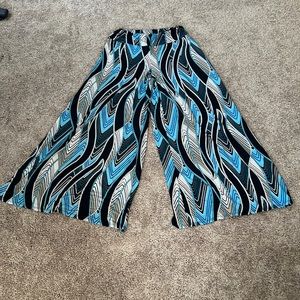 Stretchy palazzo pants